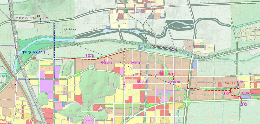 棗莊“零碳智谷”產(chǎn)城融合示范區(qū)蒸汽供熱保障項(xiàng)目（蒸汽管網(wǎng)）